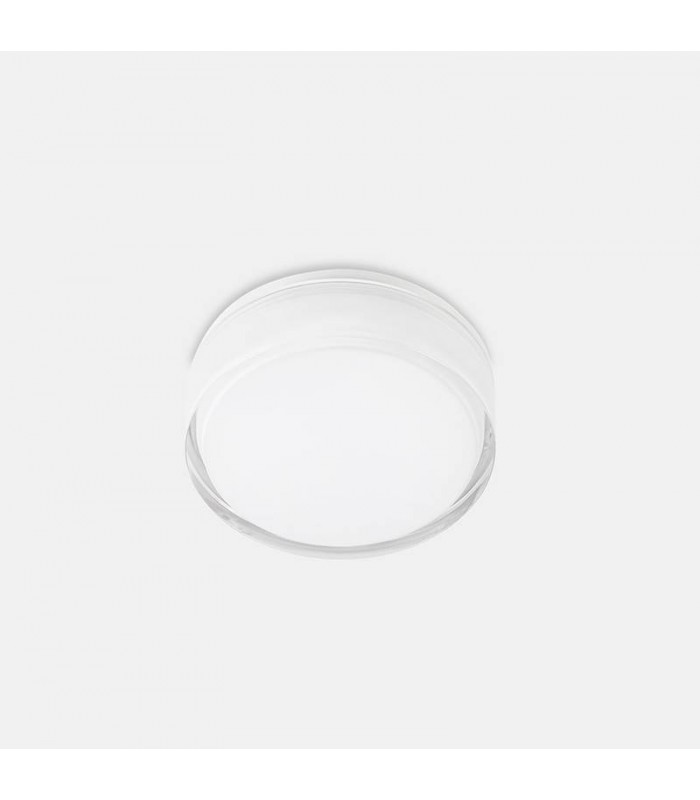 Bathroom LED Round Flush Ceiling Light White 25.1cm 2400lm 3000K IP44 - 1