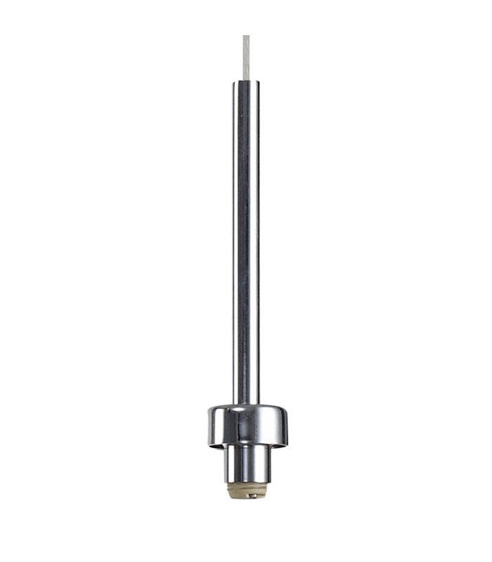 Baldwin Linear Pendant 2m 3 x G9 Polished Chrome/Iridescent/Frosted Type G Shade-7