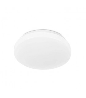 LED Round Flush Ceiling Light White 38cm 2400lm 3000K - 1