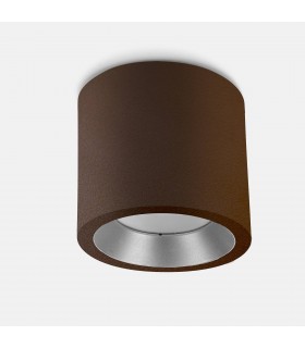 Outdoor LED Surface Mounted Ceiling Light Brown 12.6cm 1324lm 3000K IP65 - 1
