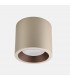 Outdoor LED Surface Mounted Ceiling Light Painted Gold 16.8cm 2526lm 3000K IP65 - 1