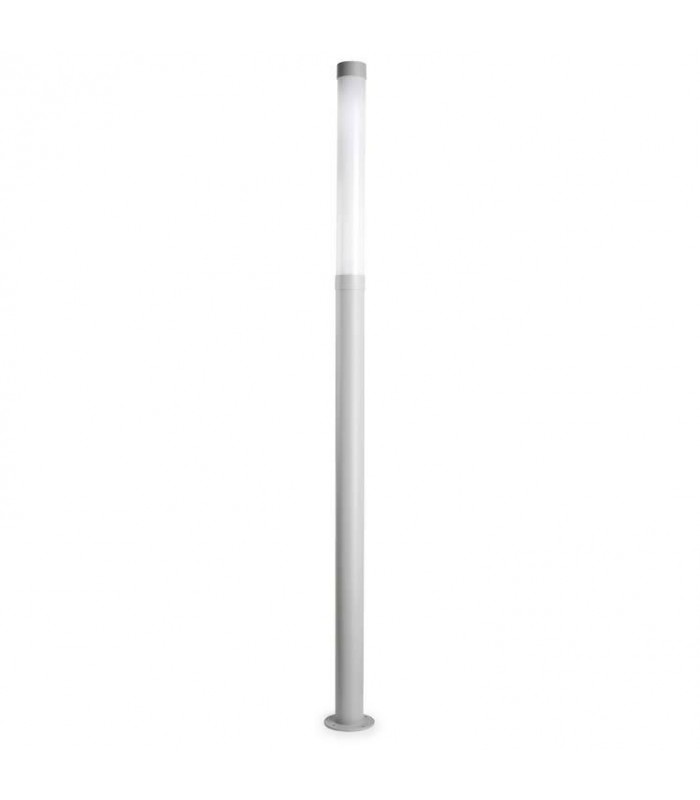 Outdoor Bollard Lamp Post Grey 230.2cm - 1