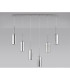Baldwin Linear Pendant 2m 6 x G9 Polished Chrome/Chrome Type A Shade-11