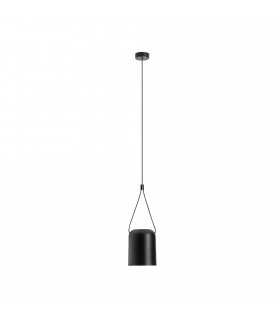 Decorative Hanging Ceiling Pendant Matt Black 1x E27 / 250cm - 1