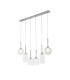 Baldwin Linear Pendant 2m 6 x G9 Polished Chrome/Clear/Frosted Type A