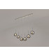 Baldwin Linear Pendant 2m 6 x G9 Polished Chrome/Chrome/Frosted Type G Shade-3