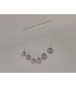 Baldwin Linear Pendant 2m 6 x G9 Polished Chrome/Smoked/Frosted Type G Shade-11
