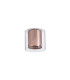 Baldwin Linear Pendant 2m 6 x G9 Polished Chrome/Copper/Clear Type H Shade-9