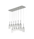 Baldwin Linear Pendant 2m 12 x G9 Polished Chrome/Clear Type A
