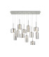 Baldwin Linear Pendant 2m 12 x G9 Polished Chrome/Chrome Type A