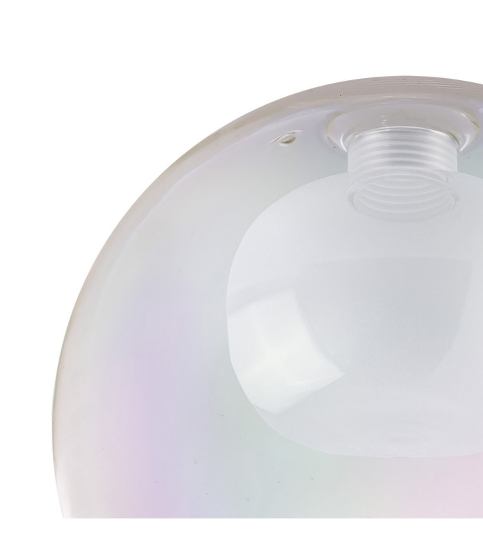 Baldwin Linear Pendant 2m 12 x G9 Polished Chrome/Iridescent/Frosted Type G Shade-9