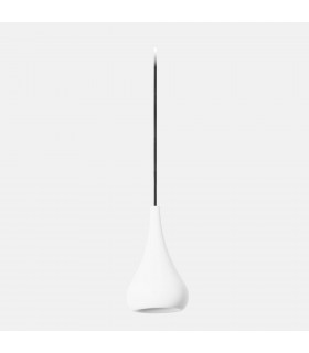 LED Dome Ceiling Pendant Matt White 12.6cm 1185lm 2700K - 1