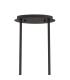 Baldwin Oval Telescopic Pendant Curved Cone Glass (U) 8 Light G9 Satin Black/Iridescent/Opal-5