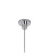 Baldwin 113cm 2-Tier Pendant Curved Cone Glass (U) 20 Light G9 Polished Chrome/Iridescent/Opal-5