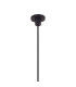 Baldwin 113cm 2-Tier Pendant Curved Cone Glass (U) 20 Light G9 Satin Black/Iridescent/Opal-5