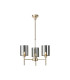 Baldwin 52cm Telescopic/Semi Flush 3 x G9 French Gold/Chrome Type B Shade-1