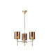 Baldwin 52cm Telescopic/Semi Flush 3 x G9 French Gold/Copper Type B Shade-1