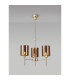 Baldwin 52cm Telescopic/Semi Flush 3 x G9 French Gold/Copper Type B Shade-3