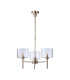 Baldwin 55cm Telescopic/Semi Flush 3 x G9 French Gold/Clear Type C Shade-4