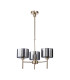 Baldwin 55cm Telescopic/Semi Flush 3 x G9 French Gold/Chrome Type C Shade-4
