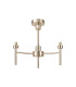 Baldwin 55cm Telescopic/Semi Flush 3 x G9 French Gold/Chrome Type C Shade-9