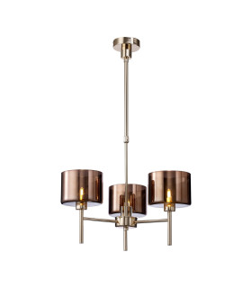 Baldwin 55cm Telescopic/Semi Flush 3 x G9 French Gold/Copper Type C Shade-1