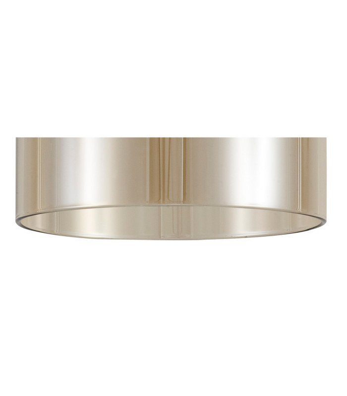 Baldwin 55cm Telescopic/Semi Flush 3 x G9 French Gold/Cognac Type C Shade-6