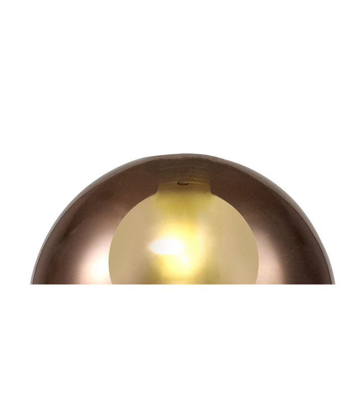 Baldwin 54cm Telescopic/Semi Flush 3 x G9 French Gold/Copper/Frosted Type G Shade-6