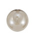 Baldwin 54cm Telescopic/Semi Flush 3 x G9 French Gold/Cognac/Frosted Type G Shade-5