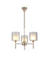 Baldwin 54cm Telescopic/Semi Flush 3 x G9 French Gold/Frosted/Clear Type H Shade-1