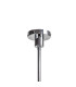 Baldwin 48cm Telescopic/Semi Flush Curved Cone Glass (U) 3 Light G9 Polished Chrome/Iridescent/Opal-5