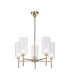 Baldwin 60cm Telescopic/Semi Flush 5 x G9 French Gold/Clear Type A Shade-1
