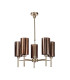 Baldwin 60cm Telescopic/Semi Flush 5 x G9 French Gold/Copper Type A Shade-4
