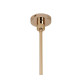 Baldwin 58cm Telescopic/Semi Flush Curved Cone Glass (U) 5 Light G9 French Gold/Iridescent/Opal-6