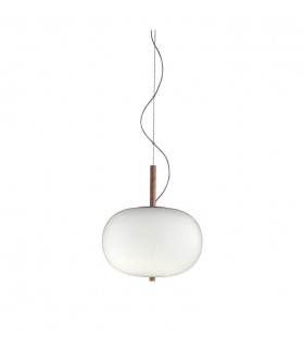 LED Globe Ceiling Pendant Matt White Light Ash Dali Dimming 24cm 800lm 2700K - 1