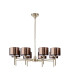 Baldwin 85cm Telescopic/Semi Flush 8 x G9 French Gold/Copper Type C Shade-4
