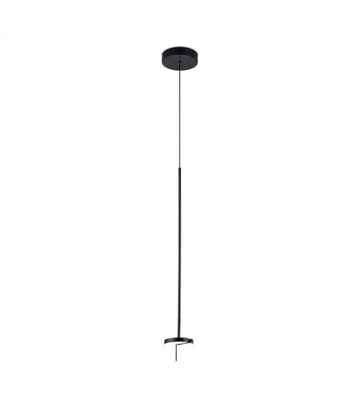 LED Ceiling Pendant Matt Black Mains dimming (LC) 765lm 3000K - 1