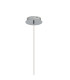Baldwin 2m 1 Drop Cluster Pendant Curved Cone Glass (U) 3 Light G9 Polished Chrome/Iridescent/Opal-9