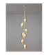 Baldwin 36cm Cluster Pendant 1.5m 7 x G9 Polished Chrome/Smoke/Frosted Type D Shade-3
