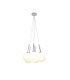 Baldwin 42cm Cluster Pendant 1.5m 7 x G9 Polished Chrome/Frosted Type G Shade-1