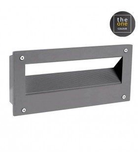 Outdoor LED Recessed Wall Light Micenas LED Urban Grey 25.5cm 648lm 3000K IP65 - 1