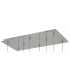 Baldwin Rectangle Multiple Pendant 2m 8 x G9 Polished Chrome/Frosted/Clear Type M Shade-5