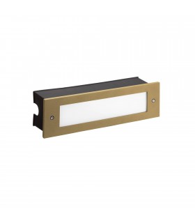 Outdoor LED Recessed Wall Light Painted 29.8cm 1140lm 3000K IP65 - 1