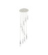 Baldwin 57cm Round Multiple Pendant 2.5m 13 x G9 Polished Chrome/Frosted/Clear Type M Shade-4