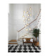 Baldwin 57cm Round Multiple Pendant 2.5m Curved Cone Glass (U) 13 Light G9 French Gold/Iridescent/Opal/Matt Gold-5