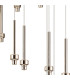 Baldwin 77cm Round Multiple Pendant 3.5m Curved Cone Glass (U) 19 Light G9 French Gold/Iridescent/Opal/Matt Gold-10