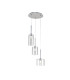 Baldwin 35cm Round Pendant 2m 3 x G9 Polished Chrome/Clear Type A