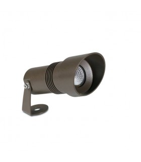 Outdoor LED Spotlight Brown 740lm 3000K IP65 - 1