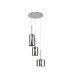 Baldwin 35cm Round Pendant 2m 3 x G9 Polished Chrome/Chrome Type A