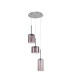 Baldwin 35cm Round Pendant 2m 3 x G9 Polished Chrome/Smoked Type A